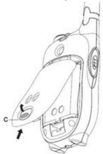 TOPCOM TWINTALKER 5400 - Installation des piles - 1