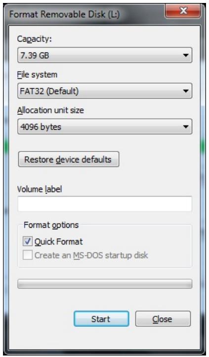 ROAD EYES RECMINI - formater la carte SD - 9