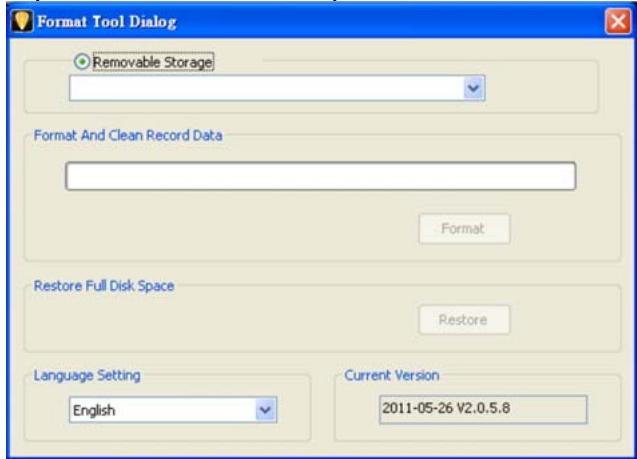 ROAD EYES RECMINI - formater la carte SD - 4