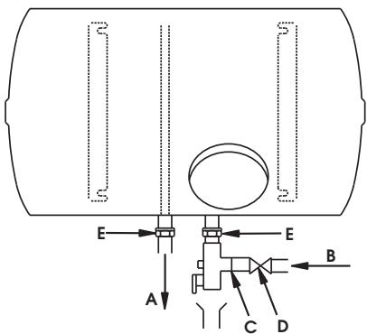REGENT STEATITE 150 L - Version avec tubes entrée et sortie d'eau sur virole carrosserie – HORBas HORB - 1