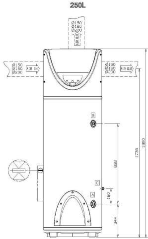 REGENT THERMODYNAMIQUE ECO 200 L - This product conforms to EU Directive 2002/96/EC. - 4