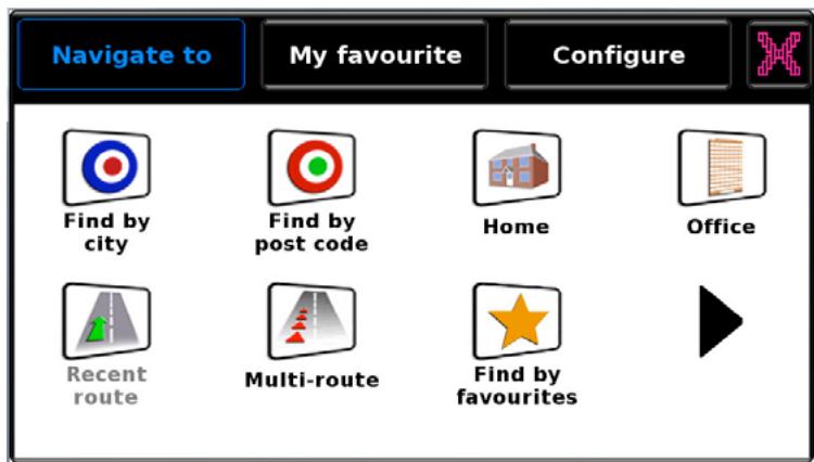 SNOOPER CC 5200 - Guide de démarrage rapide de la navigation - 6