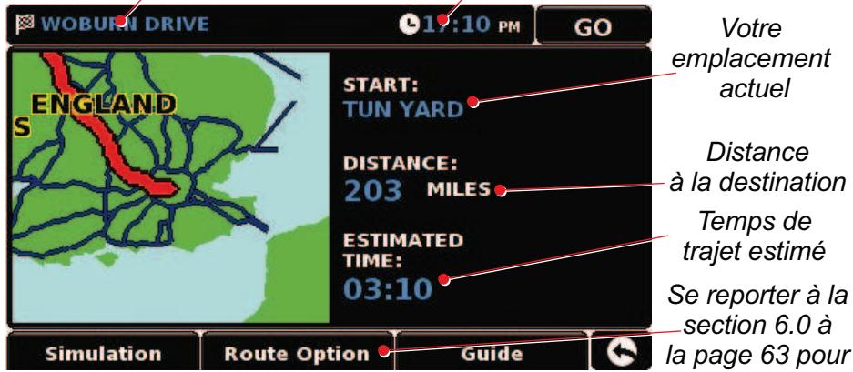 SNOOPER PL 5200 - Guide de démarrage rapide de la navigation - 8