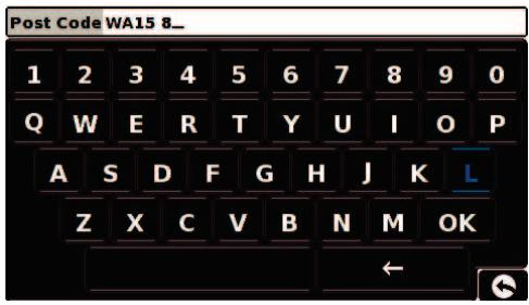 SNOOPER PL 5200 - Trouver par code postal - 3