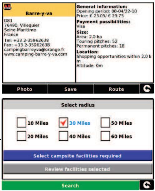 SNOOPER PL 5200 - Recherche aux alentours de la position actuelle - 4