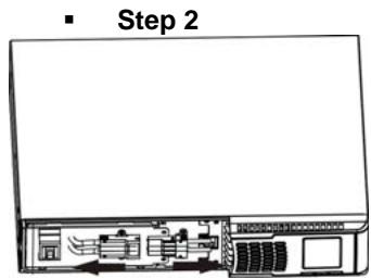 INFOSEC X4 SINUS 1500 RT - Battery replacement - 2
