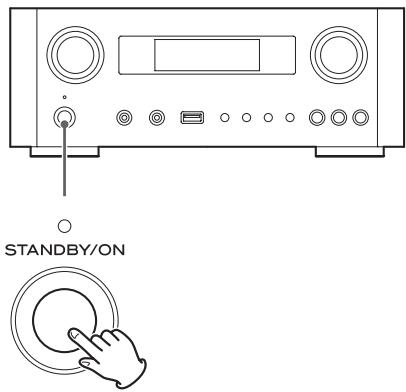 TEAC NPH750 B - Pulse el botón STANDBY/ON para encender laividad. - 1