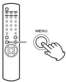 TEAC NPH750 B - Retour au menu précédent - 1