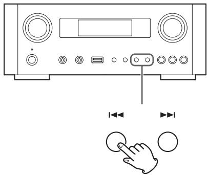 TEAC NPH750 B - Saltar a la pista/archivo anterior o suiviente - 1