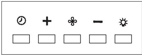 FALMEC DIAMANTE - Timer and 'filter clogged' alarm pushbutton - 1