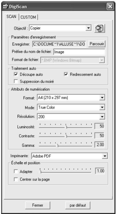 AGFAPHOTO AS1300 - Configurer la fonction copier - 1