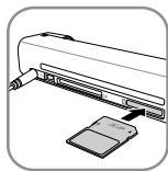 AGFAPHOTO AS1110 - Instalar tarjeta de memoria - 1