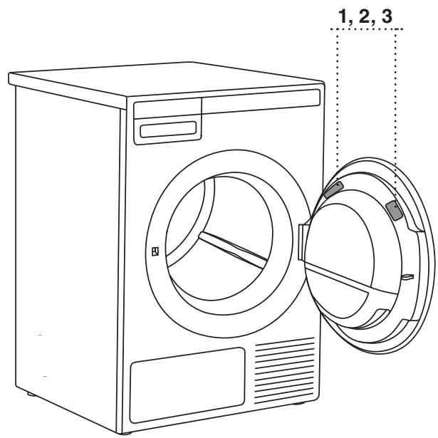 ASKO T411VD.W - Signalisation des défauts - 2