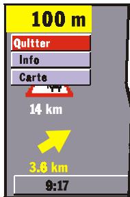 VDO DAYTON MM 5000 - Liste des fonctions (menu déroulant) - 2