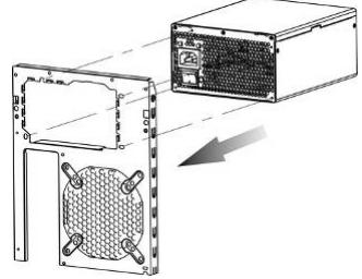 ENERMAX MAXREVO EMR1500EGT - El cable de Alimentación puede ser desconnectado accidentallymente de la fuente de alimentación occasionando apagados sin avis y días en el PC, Enermax dispone de la Tecnología CordGuardmantiendo el conector en su posición correcta y evitando accidentesfortuitos. - 1