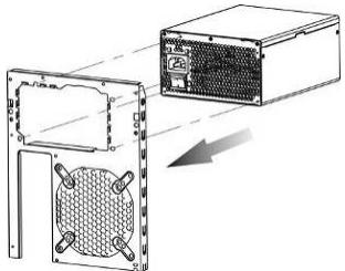 ENERMAX MAXREVO EMR1500EGT - Il cavo di alimentazione AC, cui sconnettersi a seguito di sollecitationi improprie. Il dispositivo Enermax CordGuard, mantiene saldamente in posizione il connettore di alimentazione, evitando spegnimenti improvisi ed il danneggiamento del PC. - 1