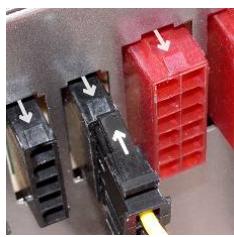 ENERMAX PLATIMAX EPM1500EGT - ATTACHING / DETACHING THE MODULAR CABLES - 1