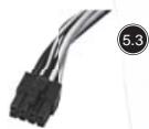 SILVERSTONE STRIDER PLUS ST75F-P 80PLUS SILVER - Stromverbindungen - 5
