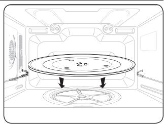SAMSUNG CP1395-B - Préparation de votre four micro-ondes - 2