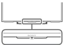 SONY KDL-32W705C - Ledul de iluminare este aprins. - 1