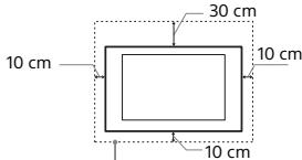 SONY KDL-32W705C - Instalacao na parede - 1
