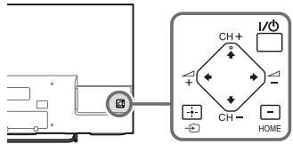 SONY KDL-32W705C - Zmrznuté audio alebo video, prázdna obrazovka, alebo televízny prijímac nereaguje na tlacidlá televízneho prijímač alebo dialkového ovládača. - 1
