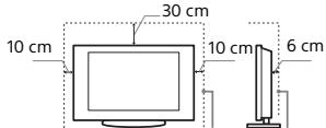 SONY KDL-32W705C - Monteret paa stander - 1