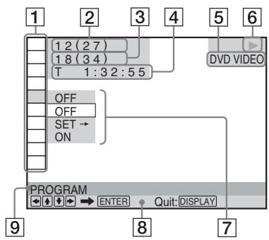 SONY DVPSR760HB - Nyomja meg a DISPLAY gombot. - 1