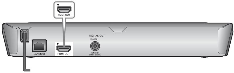 SONY BDPS5100 - Collegamento al tevisore - 1
