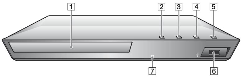 SONY BDPS5100 - Pannello frontale - 1