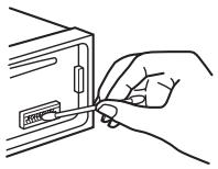 SONY MEX-BT3900U - Reinigen der Anschlüsse - 1