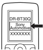 SONY MEX-BT3900U - Starten Sie am Bluetooth-Gerät die Suche nach thisem Gerät. - 1