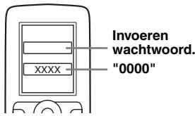 SONY MEX-BT3900U - Als er een wachtwoord* moet worden ingeoerved op het display van het aan te sluiten apparaat, toets dan "0000" in. - 1