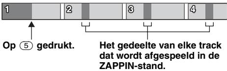 SONY MEX-BT3900U - Druk op (5) (MIC/ZAP) tijdens het afspelen. - 1