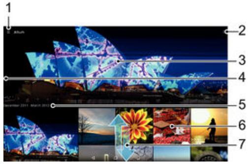 SONY XPERIA Z4 TABLET (SGP711) - Visualiser des photos et des vidéos - 1