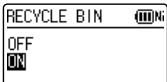 PANASONIC RR-XS400E-S - RECYCLE BIN - 1