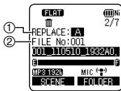 PANASONIC RR-XS400E-S - Returning files in the recycle bin to the original folder - 1