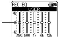 PANASONIC RR-XS400E-S - Setting when selecting "USER": - 1