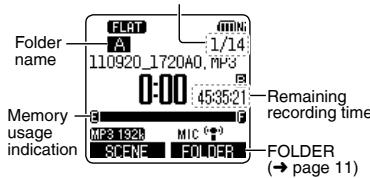 PANASONIC RR XS400 - Select a file - 1