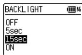 PANASONIC RR XS400 - BACKLIGHT - 1