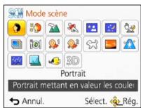PANASONIC LUMIX DMC-TZ40 - Enregistrer des images en fonction de la scène [mode scène] - 2