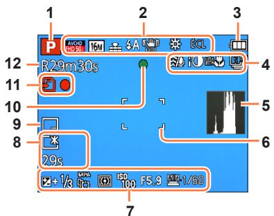 PANASONIC LUMIX DMC-TZ40 - Pendant l'enregistrement - 1
