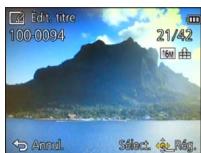 PANASONIC LUMIX DMC-TZ40 - Sélectionnez une image fixe - 1