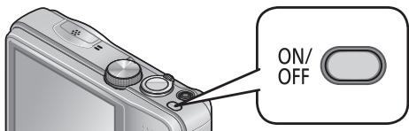 PANASONIC LUMIX DMC-TZ40 - Appuyez sur la touche [ON/OFF] de l'appareil photo - 1