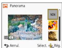 PANASONIC LUMIX DMC-TZ40 - Enregistrer des images panoramiques - 3