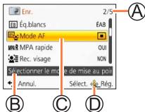 PANASONIC LUMIX DMC-TZ40 - Régler le menu - 2