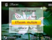 PANASONIC LUMIX DMC-TZ40 - Appuyez sur la touche [7 / 5] pour supprimer l'image affichée - 3
