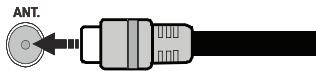 PANASONIC TX-40C320E - Antenna Connection - 1
