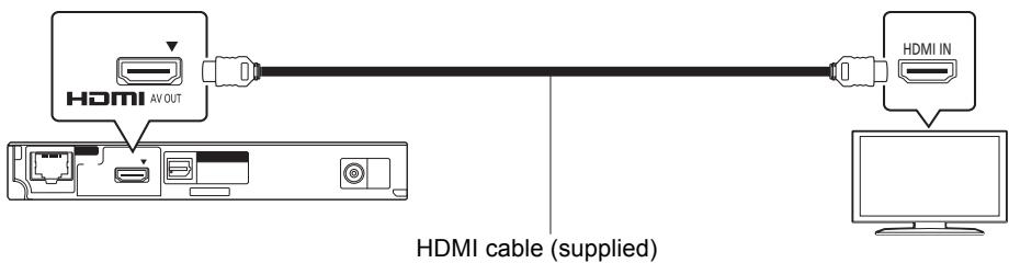 PANASONIC DMP-BD79 - STEP 2: Connecting to a TV - 1