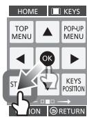 PANASONIC DMP-BD79 - Utilisation de l'écran KEYS - 2